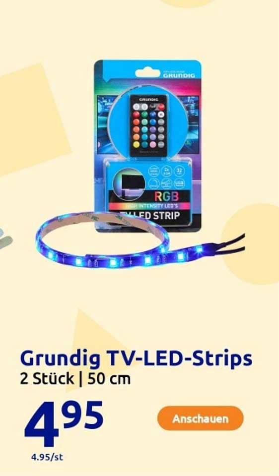 Grundig TV-LED-Strips 2 Stück | 50 cm