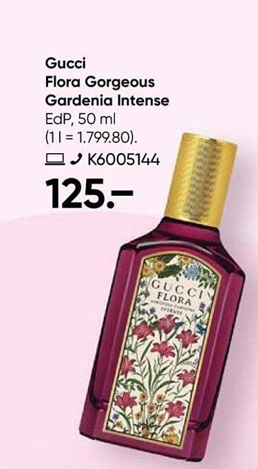 Gucci Flora Gorgeous Gardenia Intense EdP, 50 ml