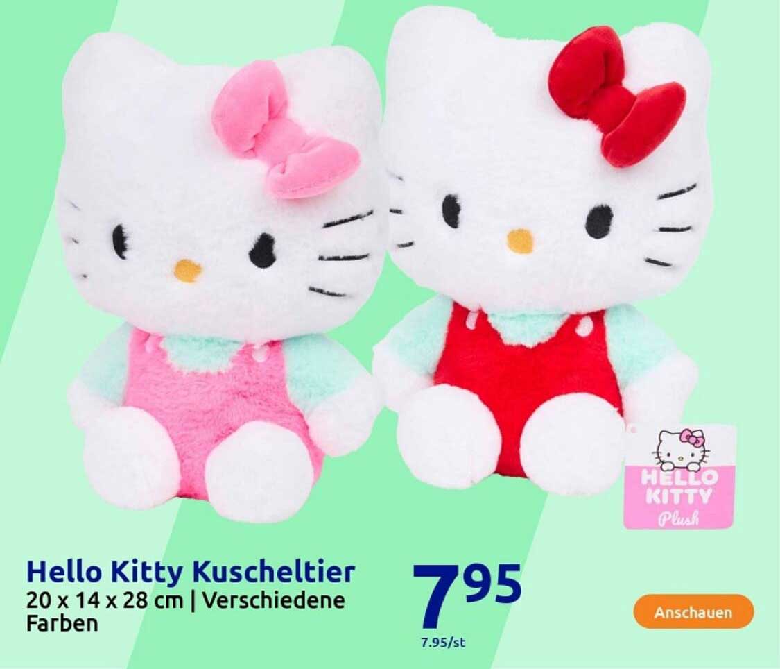 Hello Kitty Kuscheltier 20 x 14 x 28 cm | Verschiedene Farben