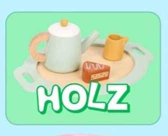 Holzspielzeug Teekanne Set