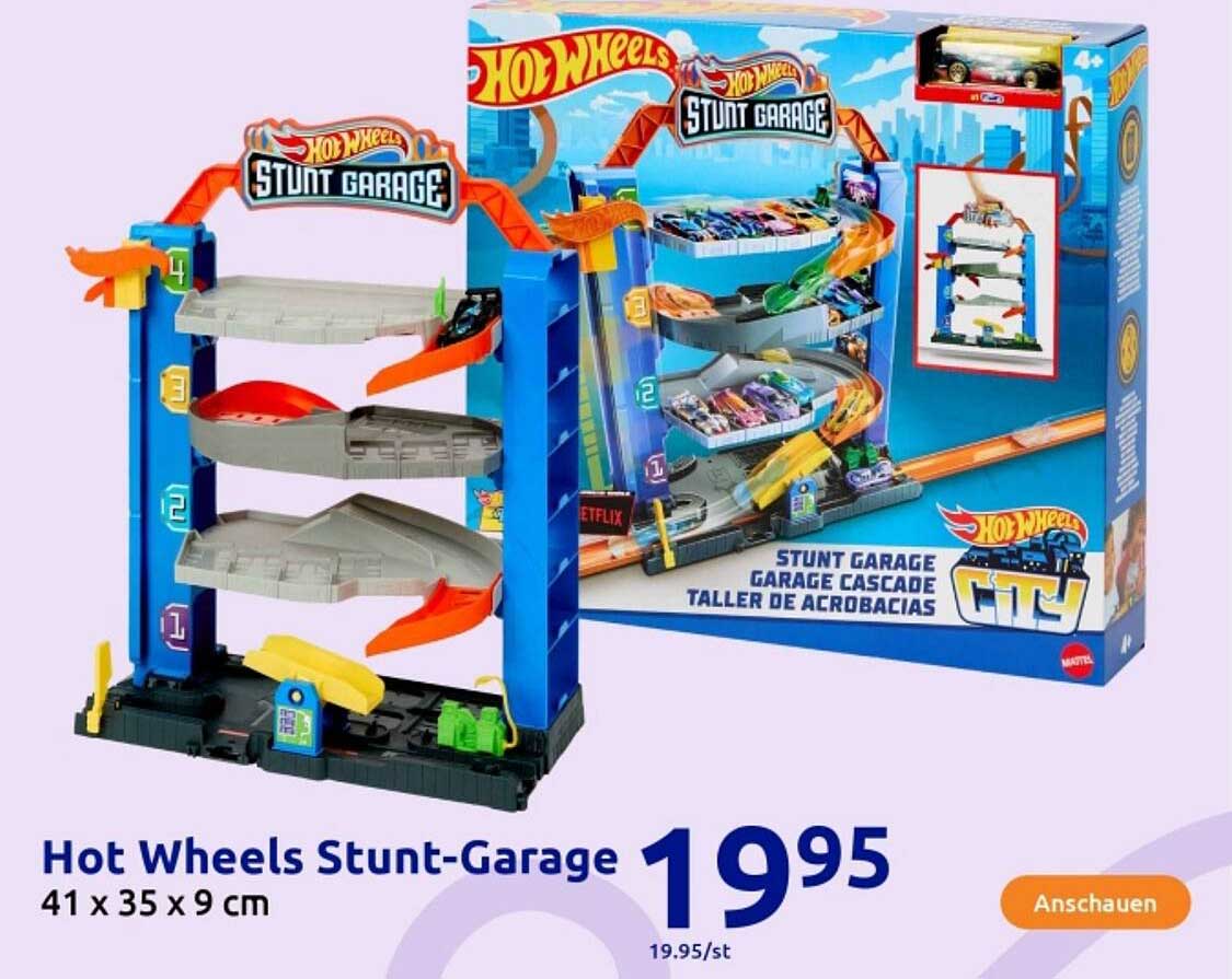 Hot Wheels Stunt-Garage