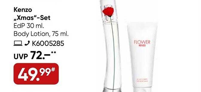 Kenzo „Xmas“-Set EdP 30 ml & Body Lotion 75 ml