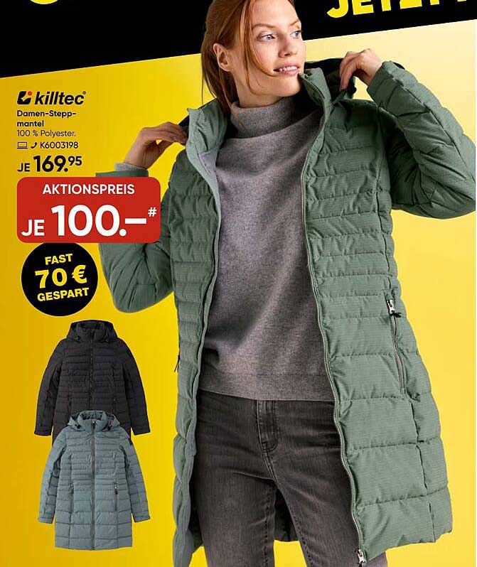 Killtec Damen-Steppmantel