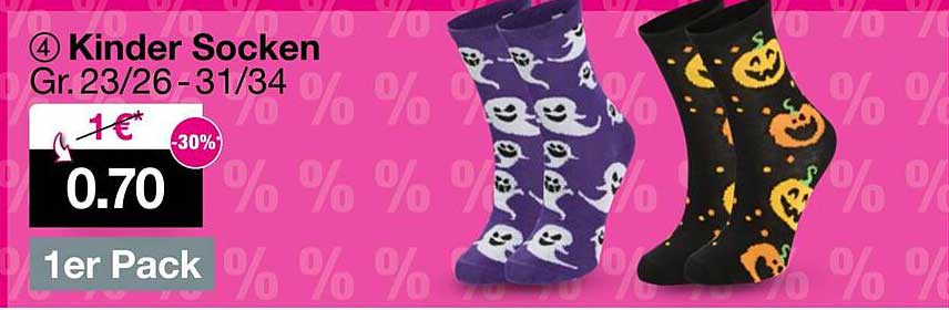 Kinder Socken Gr. 23/26-31/34 - 1er Pack