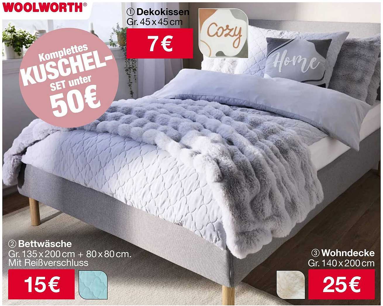 Komplettes KUSCHEL-SET unter 50 €