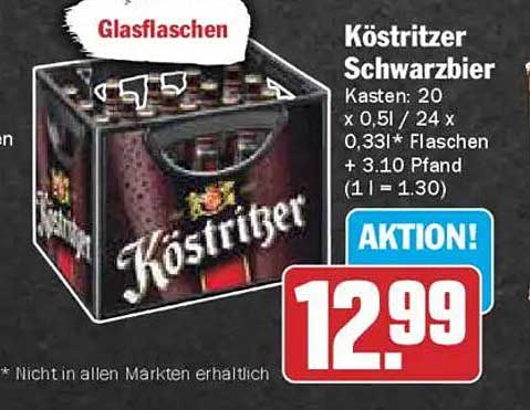Köstritzer Schwarzbier Kasten (20 x 0,5l)