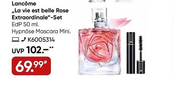 Lancôme „La vie est belle Rose Extraordinale“-Set EdP 50 ml