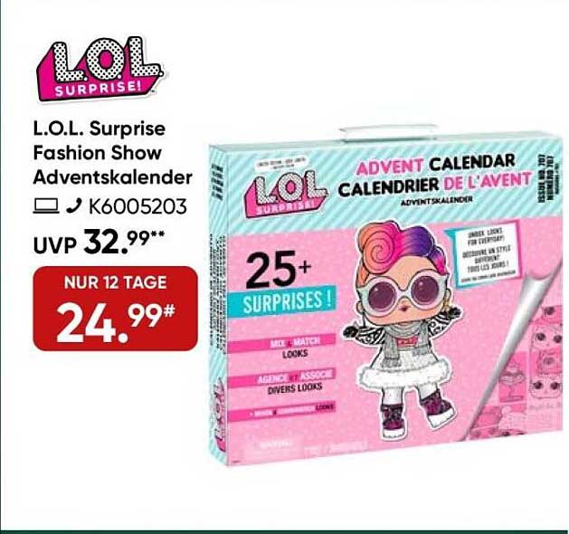 L.O.L. Surprise! Fashion Show Adventskalender