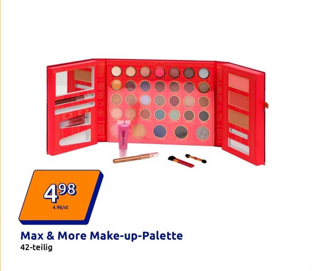 Max & More Make-up-Palette 42-teilig