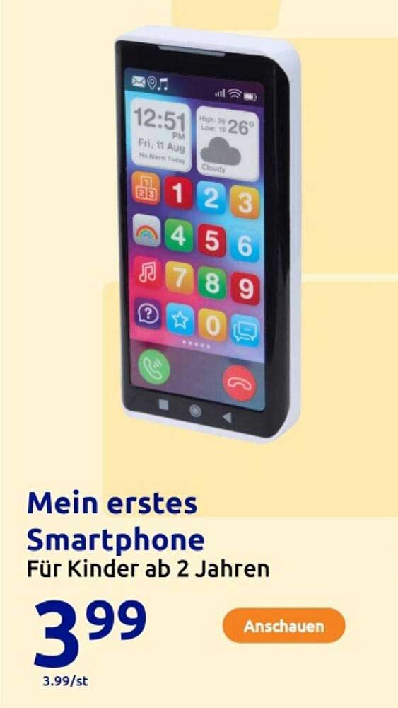 Mein erstes Smartphone für Kinder ab 2 Jahren
