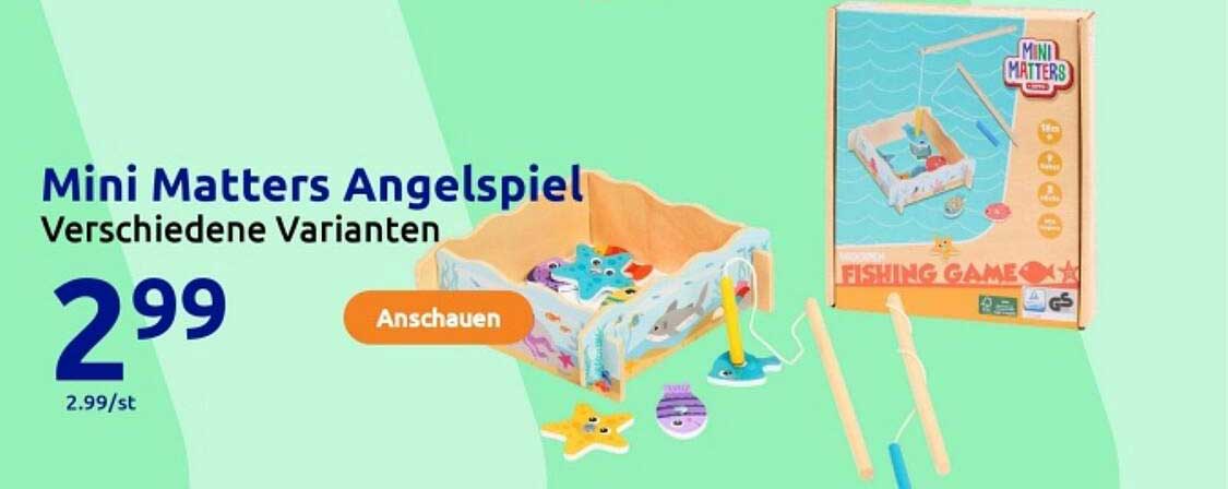 Mini Matters Angelspiel - Verschiedene Varianten