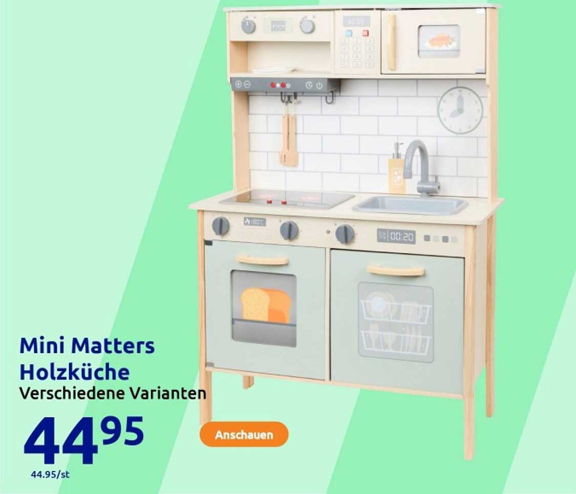 Mini Matters Holzküche - Verschiedene Varianten