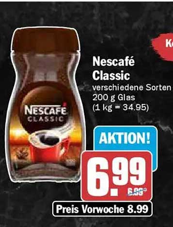 Nescafé Classic 200 g Glas