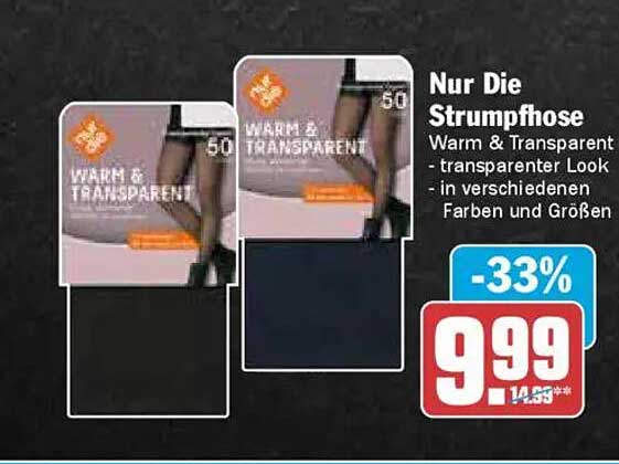 Nur Die Strumpfhose - Warm & Transparent