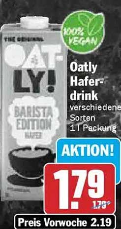 Oatly Haferdrink - Barista Edition 1L