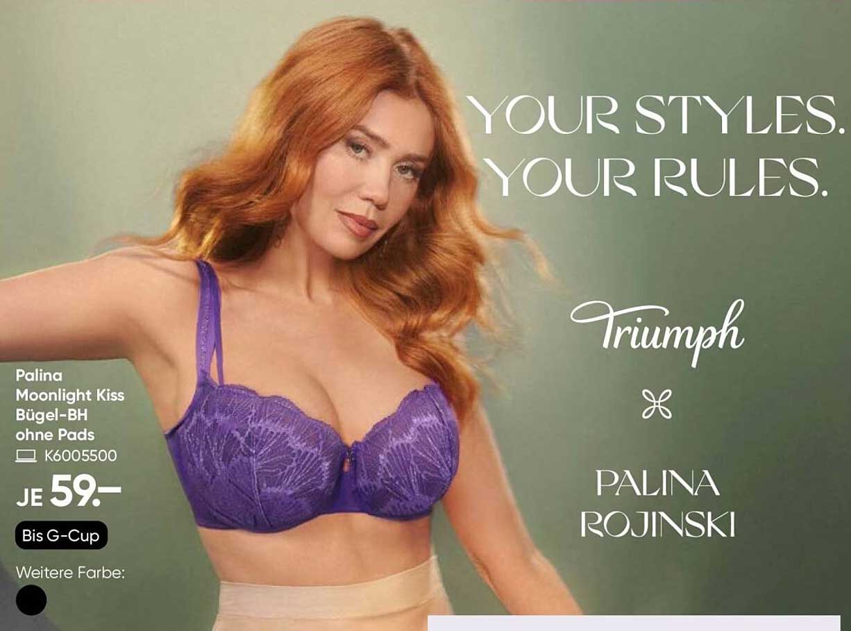 Palina Moonlight Kiss Bügel-BH ohne Pads