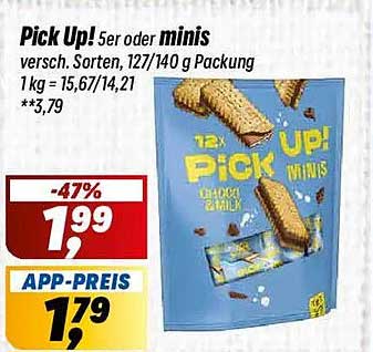 Pick Up! 5er oder minis, verschiedene Sorten