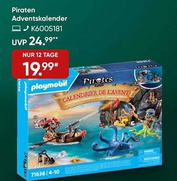 Piraten Adventskalender