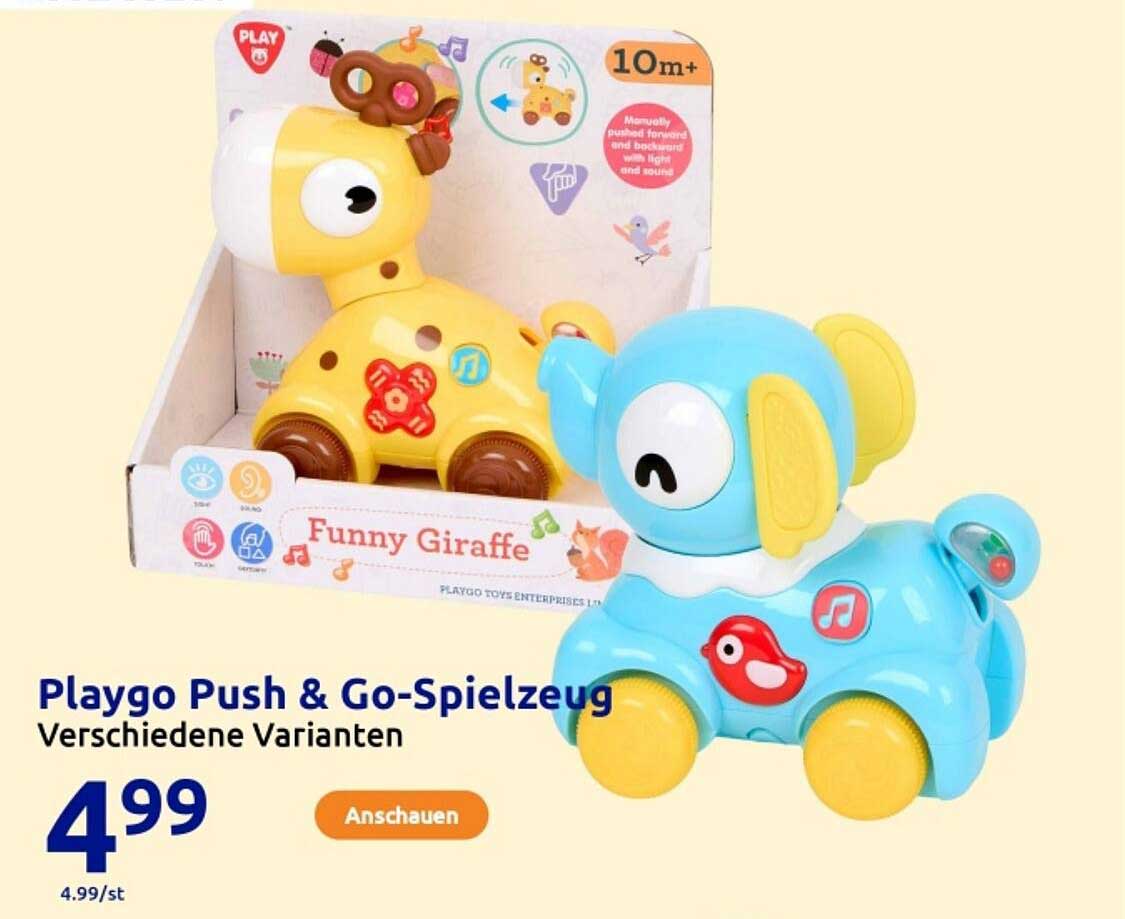 Playgo Push & Go-Spielzeug - Verschiedene Varianten
