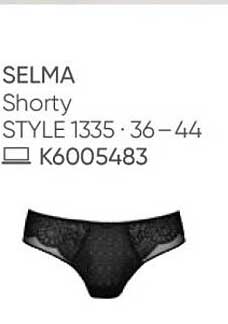 SELMA Shorty STYLE 1335 – 36–44
