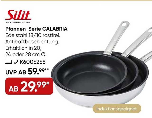 Silit Pfannen-Serie CALABRIA