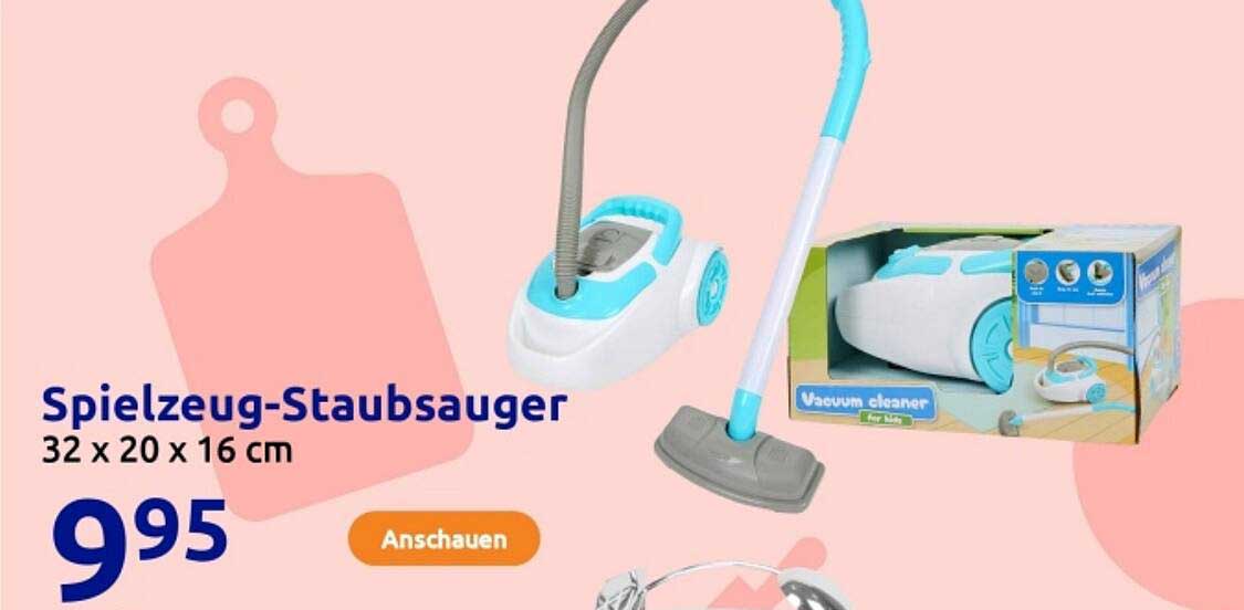 Spielzeug-Staubsauger 32 x 20 x 16 cm
