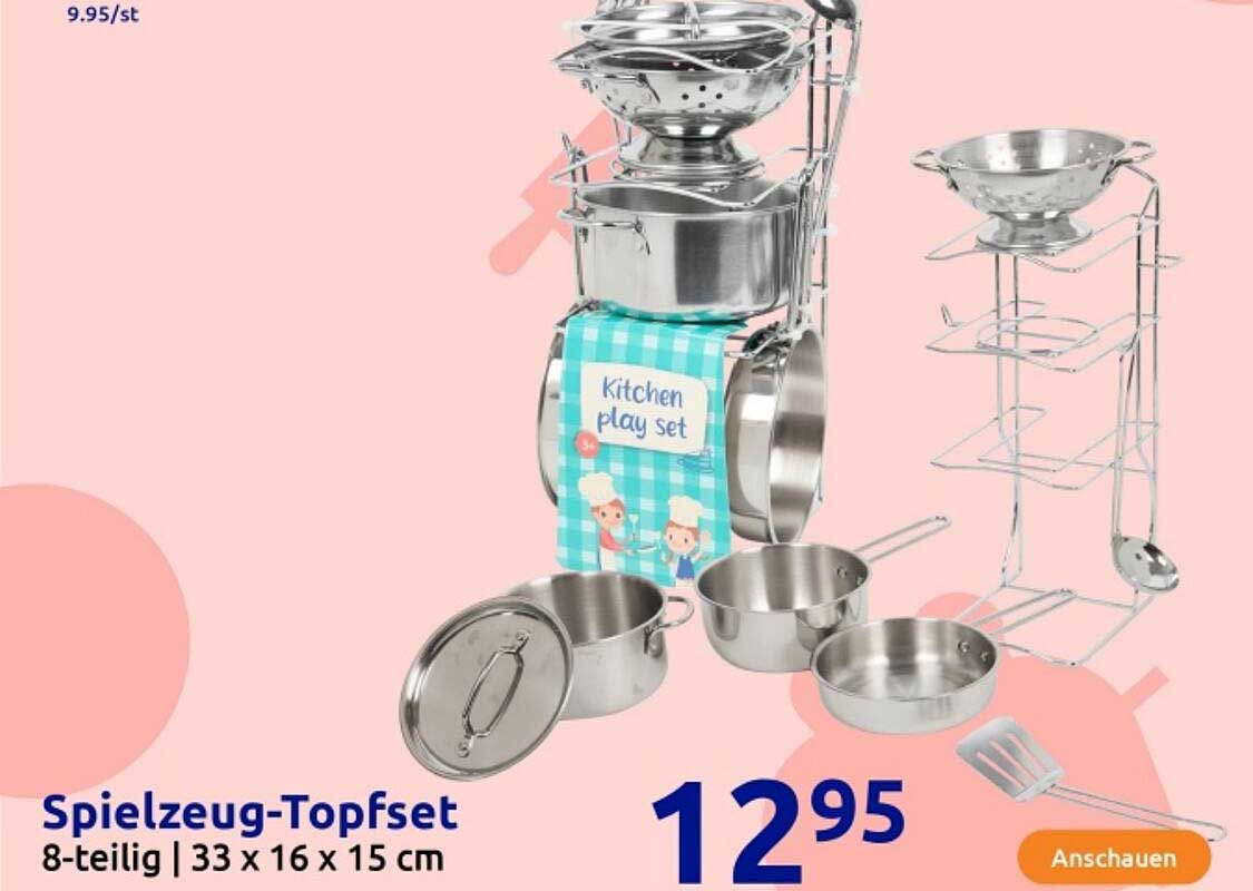 Spielzeug-Topfset 8-teilig