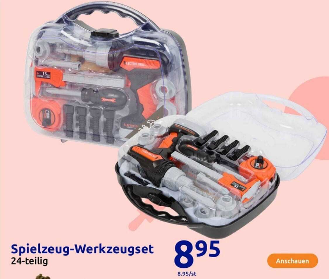 Spielzeug-Werkzeugset 24-teilig