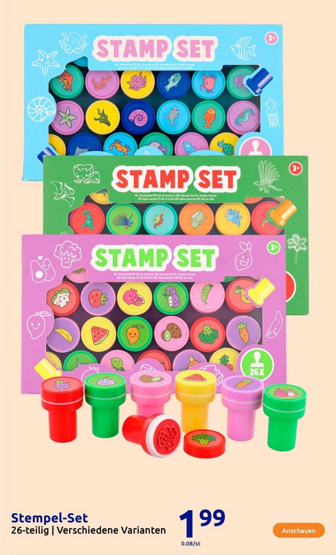 Stempel-Set 26-teilig | Verschiedene Varianten