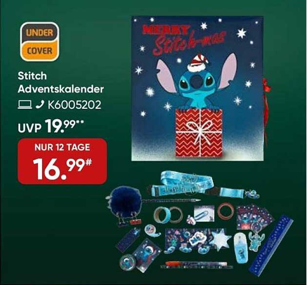 Stitch Adventskalender K6005202