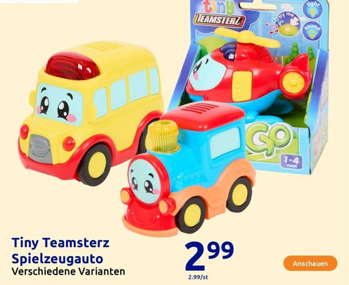 Tiny Teamsterz Spielzeugauto - Verschiedene Varianten