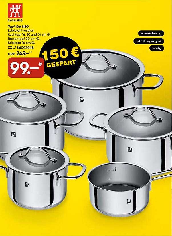 Topf-Set NEO - 5-teilig von ZWILLING