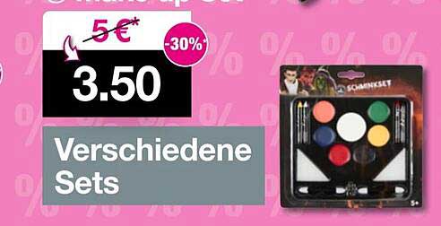 Verschiedene Sets Schinkset