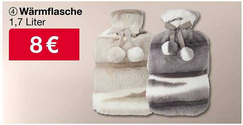 Wärmflasche 1,7 Liter