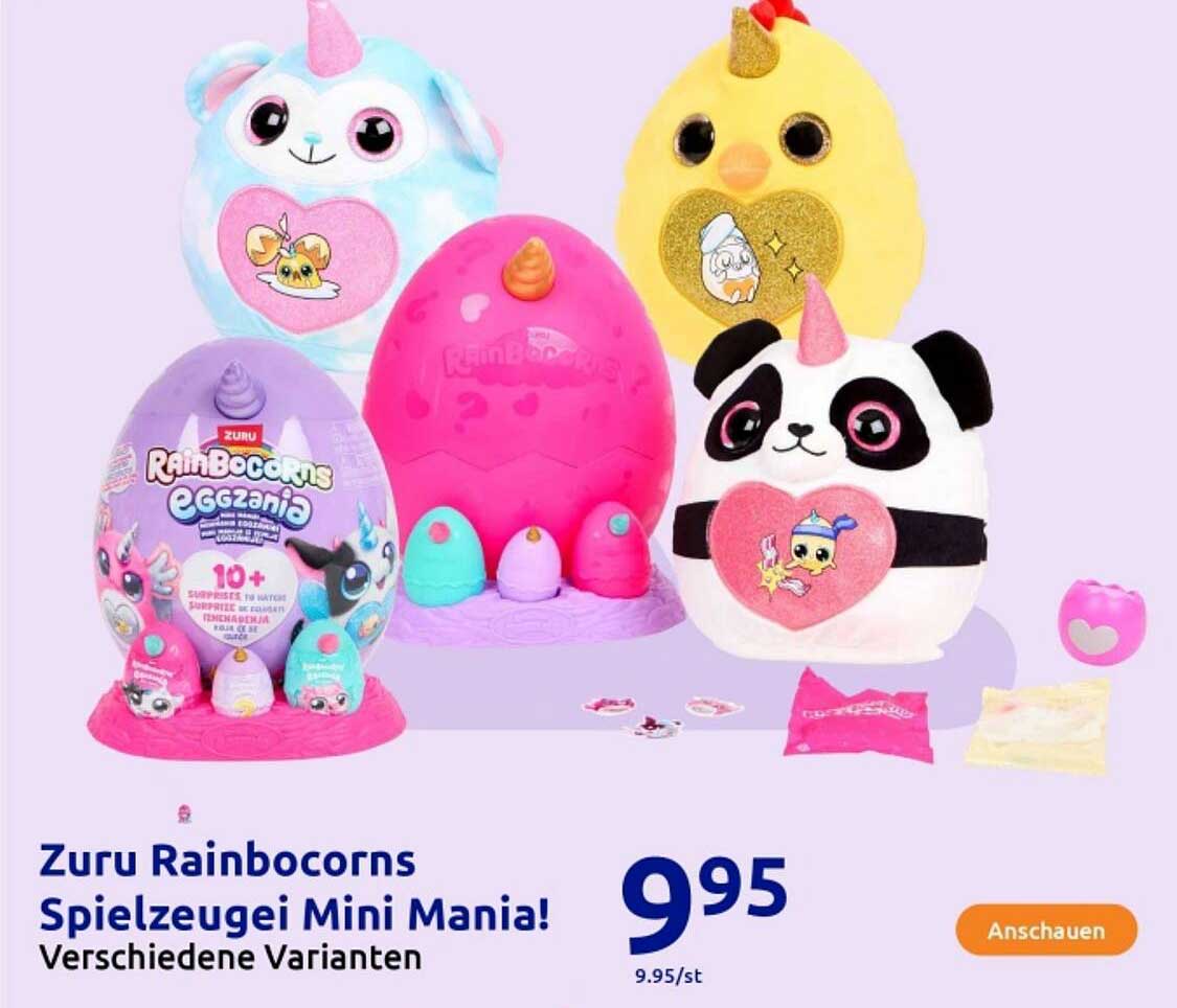 Zuru Rainbocorns Spielzeuge Mini Mania! Verschiedene Varianten