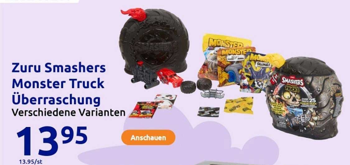 Zuru Smashers Monster Truck Überraschung - Verschiedene Varianten