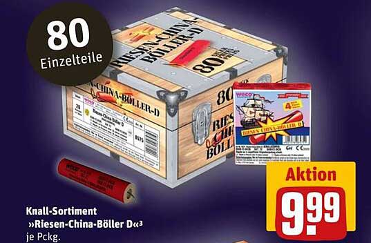 Knall-Sortiment »Riesen-China-Böller D«
