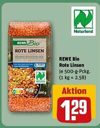 REWE Bio Rote Linsen